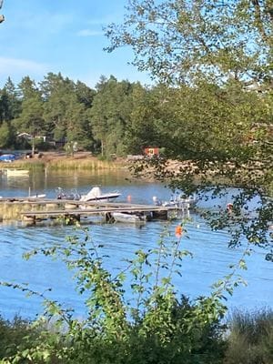 Modernt fritidshus kvarnsand/Grisslehamn strand o - Bild 10
