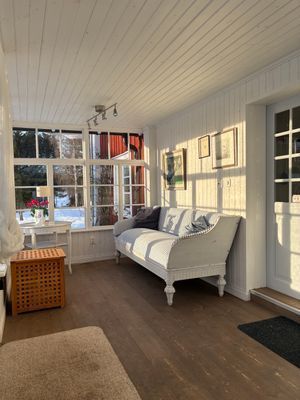 Glasveranda (oisolerad, värms ej upp vintertid)