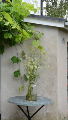 Detalj från terrassen utanför köket