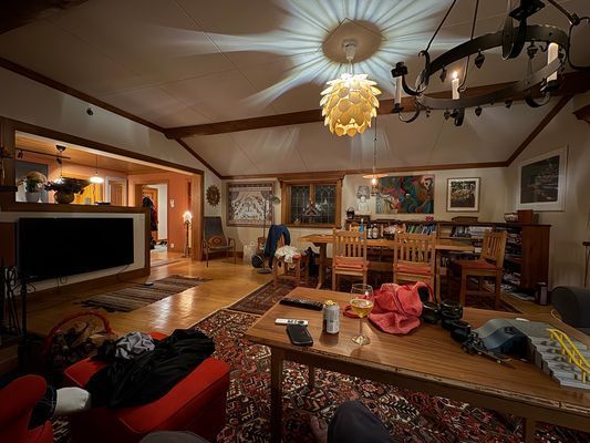 Stor timmerstuga med panoramautsikt över Siljan - Bild 7