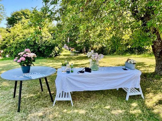 Duka upp för sommar festen