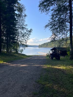 Lantlig pärla med bastu, spabad och naturnära läge - Bild 66