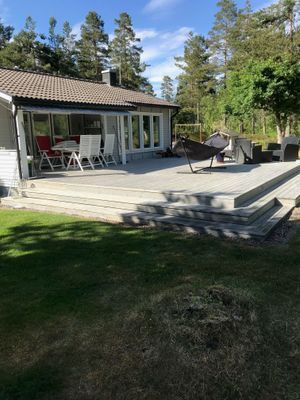 Hyr denna stuga i Kaggebo på 85 m². 10 sängplatser. Från 12 000 kr per vecka. Se bilder och tillgänglighet här.
