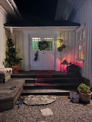 Lantlig pärla med bastu, spabad och naturnära läge - Bild 64