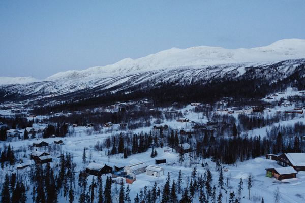 Fjällstuga kittelfjäll bastu - Bild 22