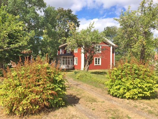 Infart till huset.