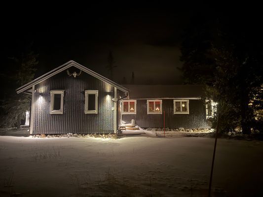 Mysig fjällstuga i Stockåvallen, Vemdalsskalet.