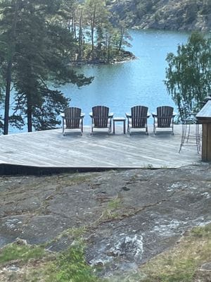 Rådalen Malma Värmdö. Strandtomt med brygga, bastu - Bild 44