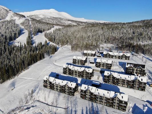 Åres bästa läge i sadeln ski-in/ski-out