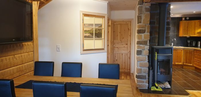 En sida av en modern parstuga i Tandådalen - Bild 9