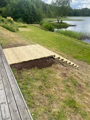 Modern villa med sjötomt och brygga - Bild 24