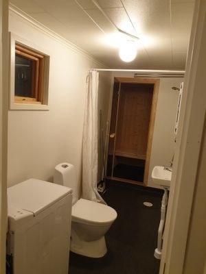 Salacabin är nära sjö utan grannar.