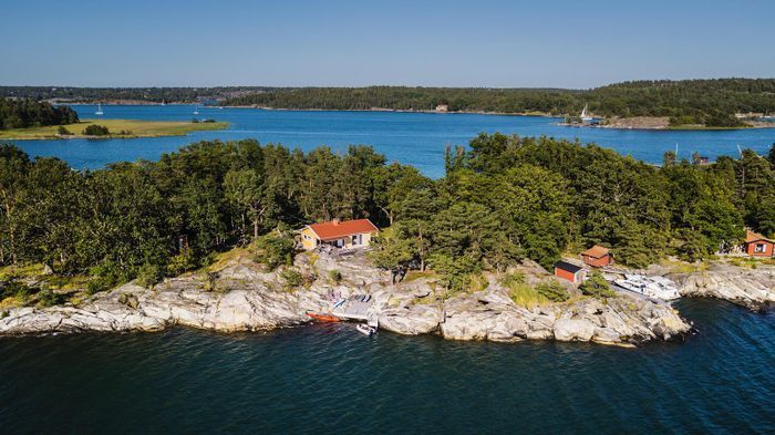 Båtburen skärgårdsidyll nära Stockholm