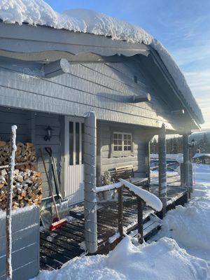 Genuine fjällstuga m öppenspis & bastu - Bild 9