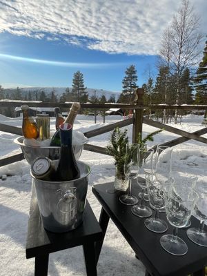 Genuine fjällstuga m öppenspis & bastu - Bild 10