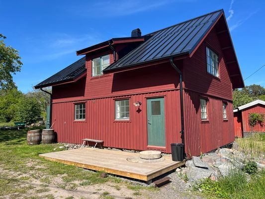 Kvarnen unikt boende mitt på Möja