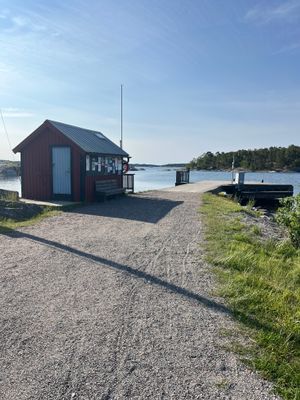 Ramsmora ångbåtsbrygga.