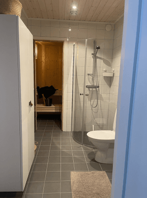 Nybyggd lägenhet på klockarfjället