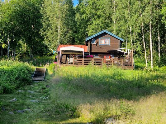 Trevlig timrad stuga vid havet i Höga kusten - Bild 26
