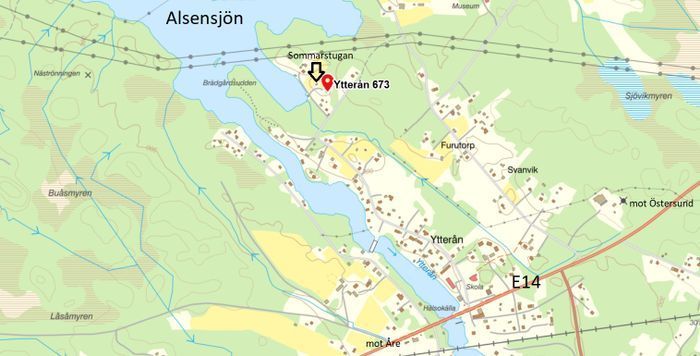 Gammal sommarstuga vid Alsensjöns strand - Bild 14