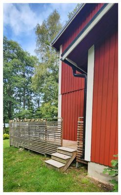 Strandnära stuga med sjöutsikt över Lursjön, Skåne - Bild 32