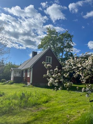 Mysig stuga i NV Skåne