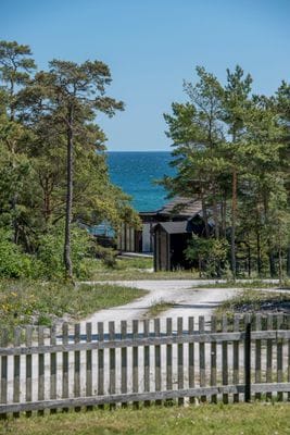 Hus med havsutsikt uthyres på Fårö, Gotland
