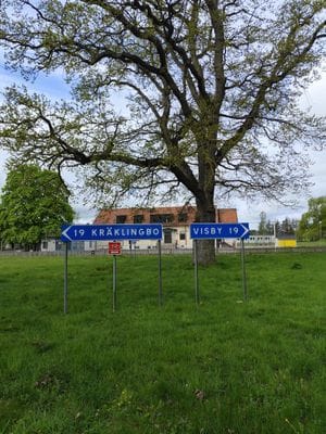 Avstånd Visby (och Kräklingbo)