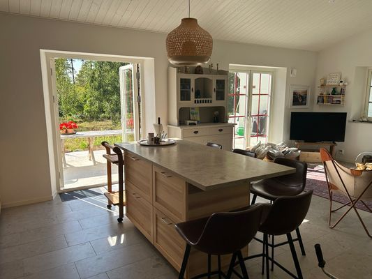 Kök/vardagsrum Huvudhuset