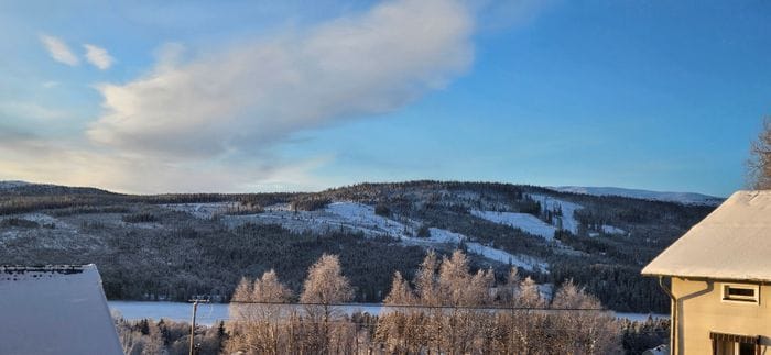 Utsikt över Åresjön och Renfjället