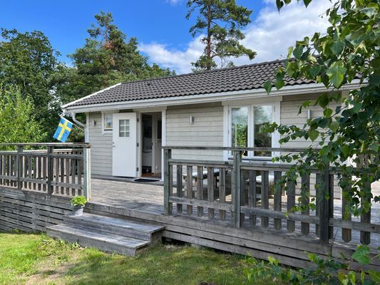 Hus 500 meter från badplats