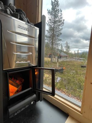 Bild 4 på Fjällstuga: kamin & vedeldad bastu