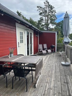 Skärgårdsidyll vid havet nära Västervik