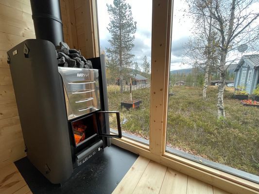 Bild 3 på Fjällstuga: kamin & vedeldad bastu
