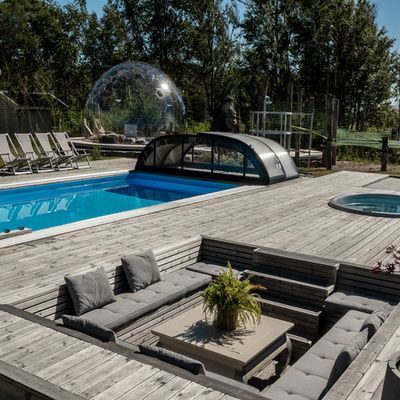 Bild 4 på Havsutsikt & spa – strandstuga nära naturen