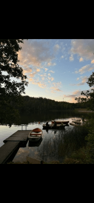 Rymlig villa vid Uttransjön