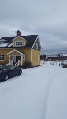 Vinterbild, huset