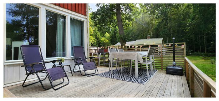Strandnära stuga med sjöutsikt över Lursjön, Skåne - Bild 28