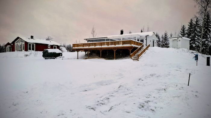 Modern Stuga med sjöutsikt, spa anläggning - Bild 57