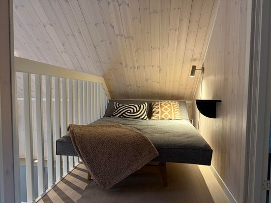 Loft med "gubbsoffa"