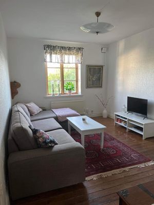 Vardagsrum i huset