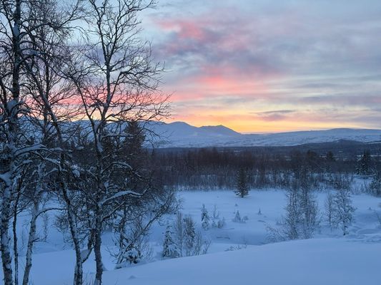 Fjällstuga med fantastiskt läge med vackra vyer - Bild 19