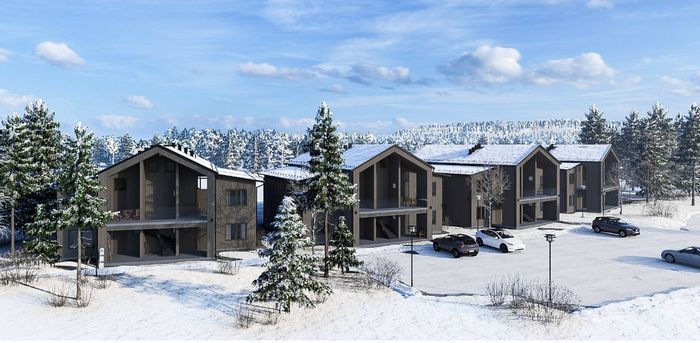 Hyr denna stuga i  på 80 m². 9 sängplatser. 10 000 - 25 000 kr per vecka. Se bilder och tillgänglighet här.