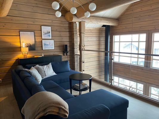 Villa Fjällsaga, timmerhus med ski-in/ski-out läge - Bild 22