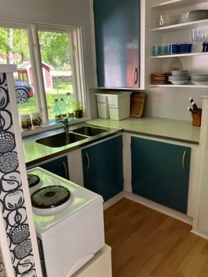 Mysig stuga med sjöutsikt vid Lursjön, Skåne. - Bild 8