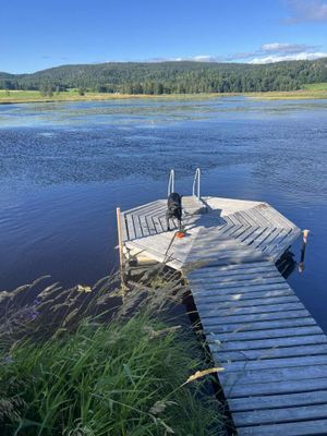 Vattenlek och egen brygga