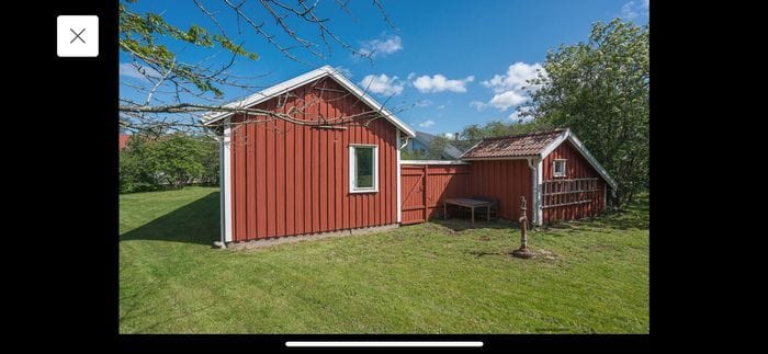 Havsnära röd sommarstuga - Bild 7