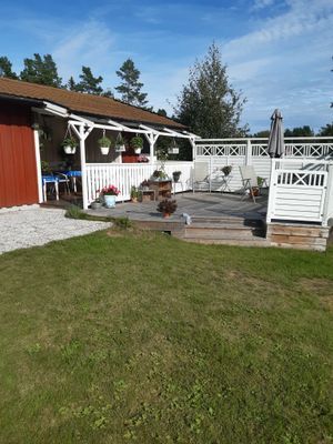 Sjönära stuga i trevligt område Gräddö/Rådmansö