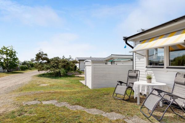Strandnära badstuga på Skrea strand i Falkenberg