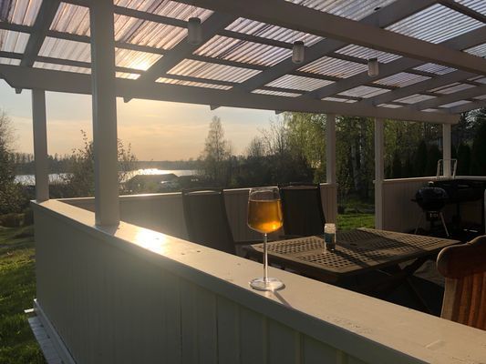 Sommarstuga vid magsjön